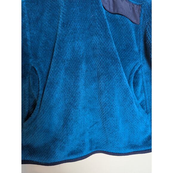 Patagonia Women's Re-Tool Snap-T Fleece Pullover in Cerulean Blue - Picture 4 of 8